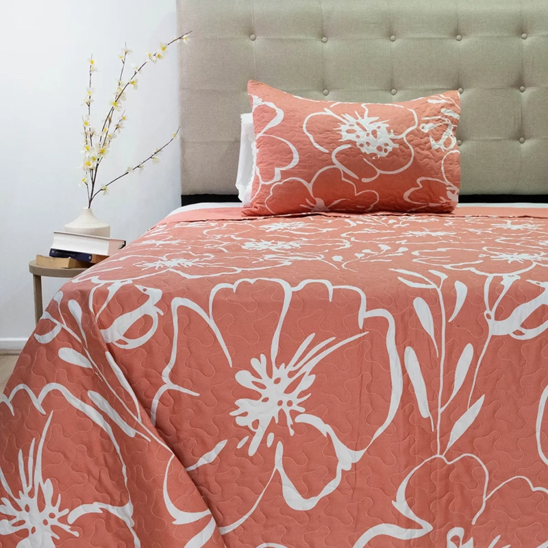 QUILT DORAL STITCHY ESTAMPADO 1.5 PLAZAS D8 - 1