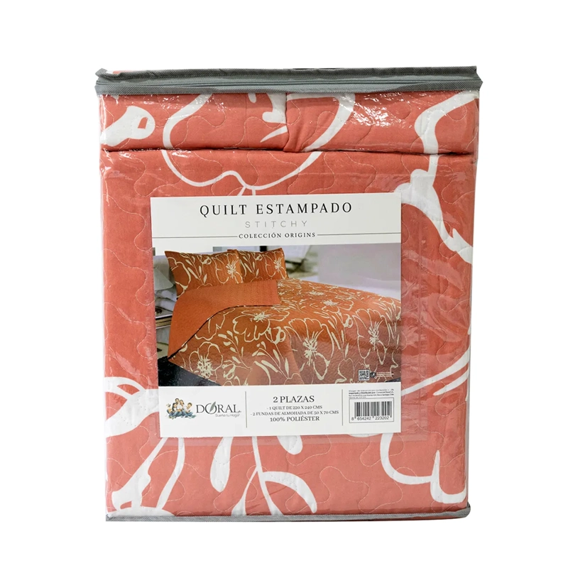 QUILT DORAL STITCHY ESTAMPADO KING D8 - 4