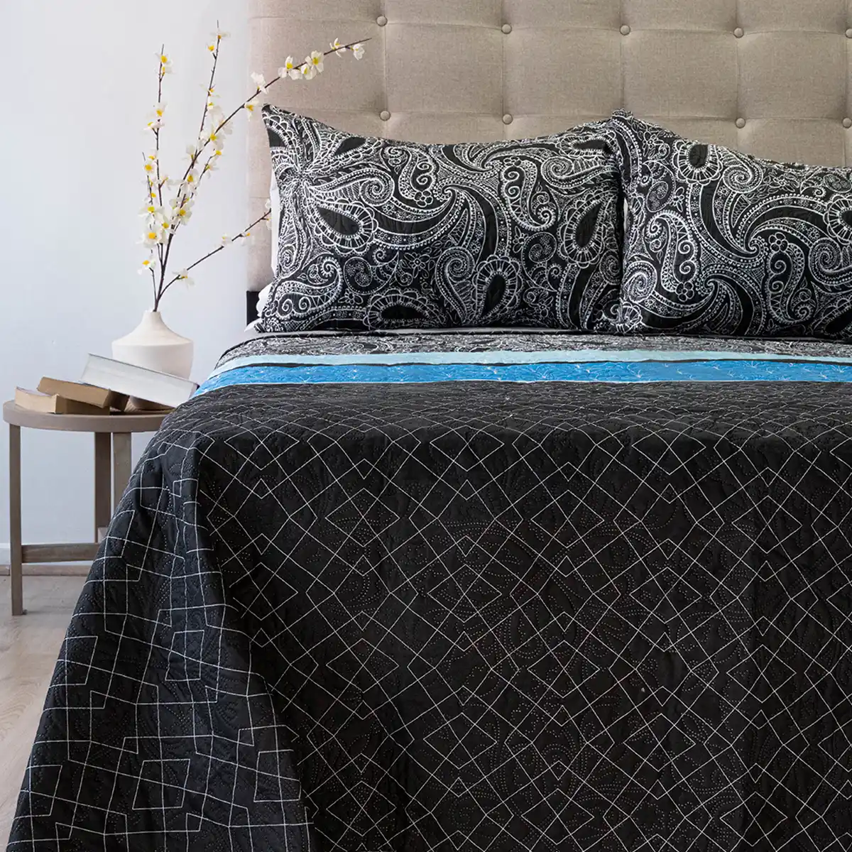 QUILT DORAL HOTPRESS ESTAMPADO ORIGINS KING D13 - 1