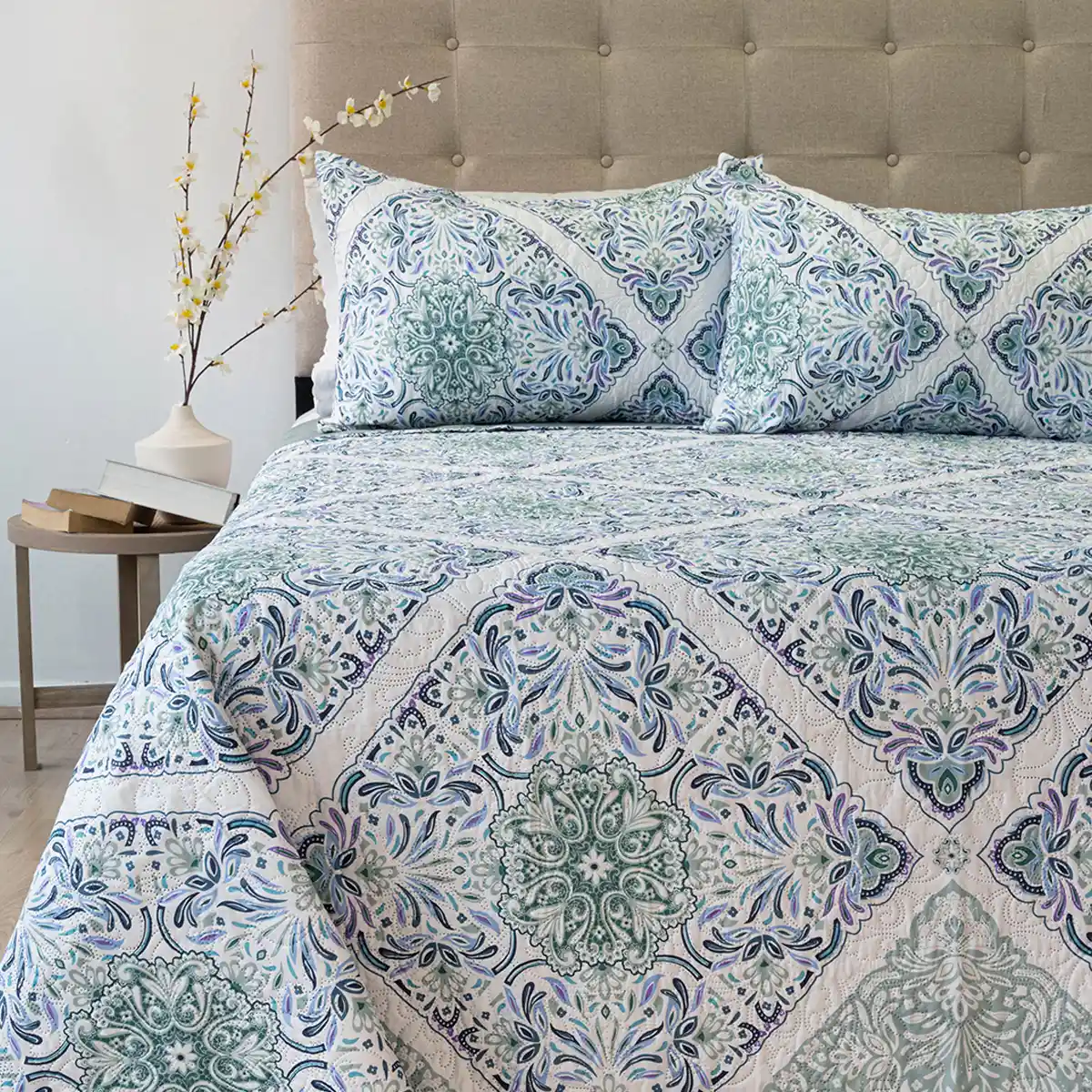 QUILT DORAL HOTPRESS ESTAMPADO ORIGINS KING D15 - 1