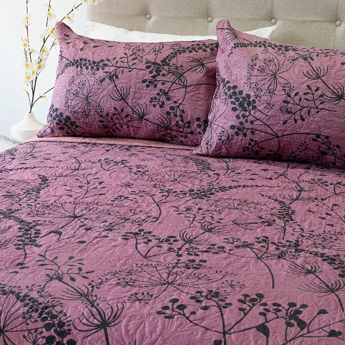 QUILT DORAL HOTPRESS ESTAMPADO ORIGINS 2 PLAZAS D17 - 2