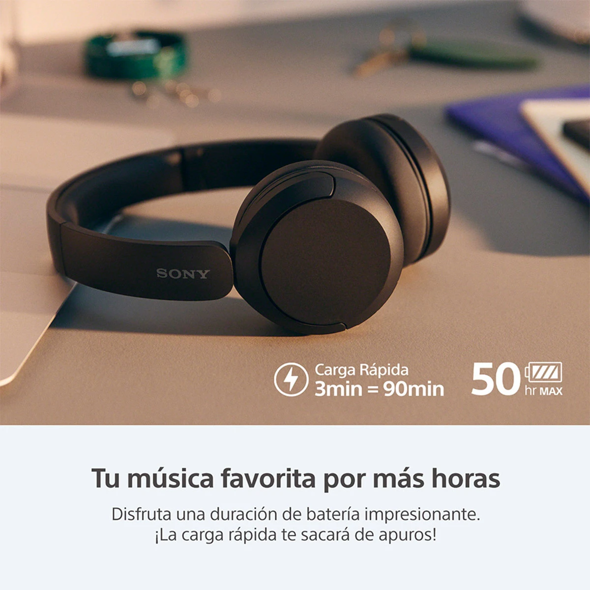 AUDÍFONOS SONY ON EAR WH-CH520 BLUETOOTH - 4