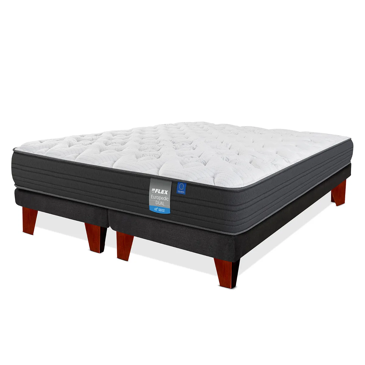 CAMA EUROPEA FLEX EUROPEDIC DUAL 2 PLAZAS - 1