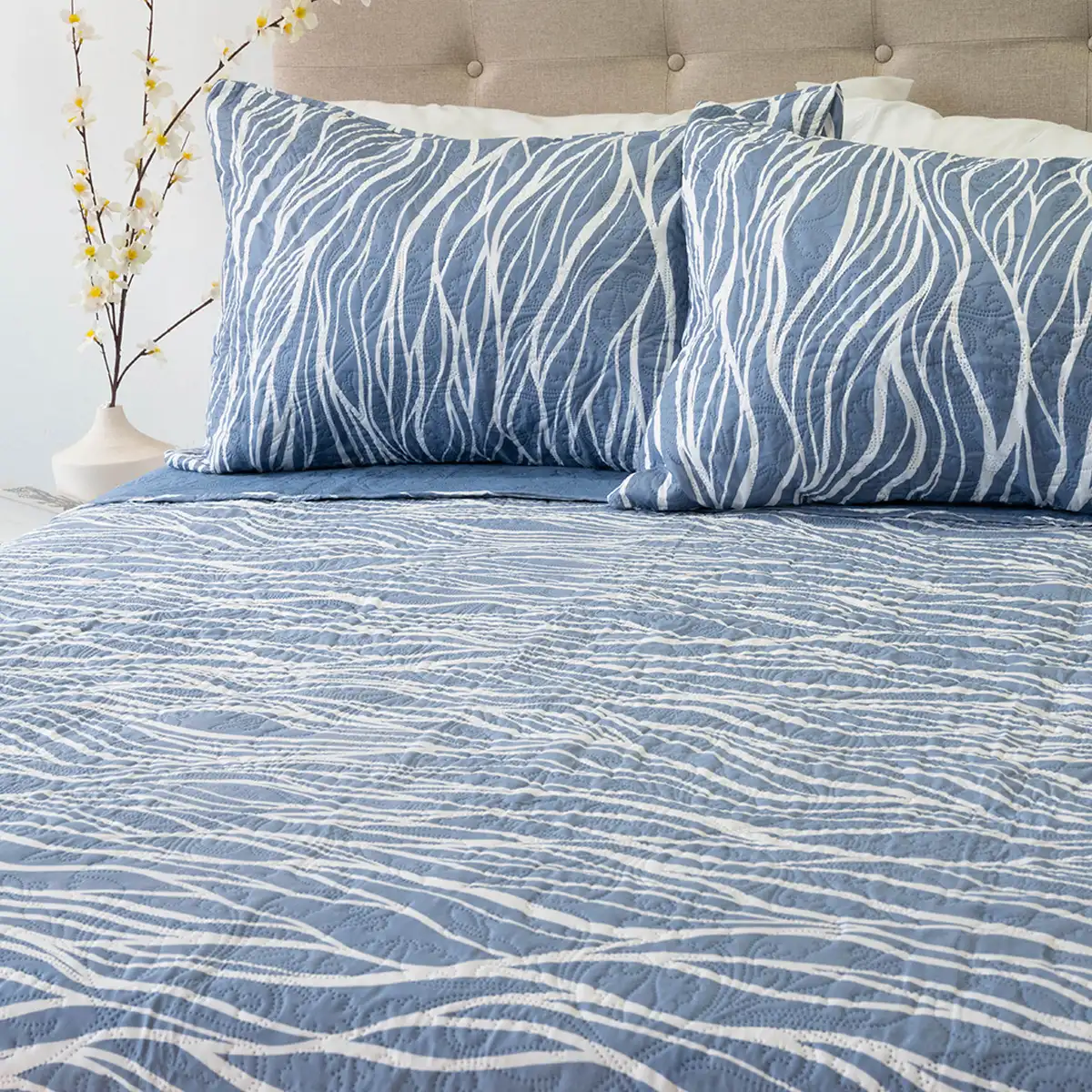 QUILT DORAL HOTPRESS ESTAMPADO ORIGINS KING D1 - 2
