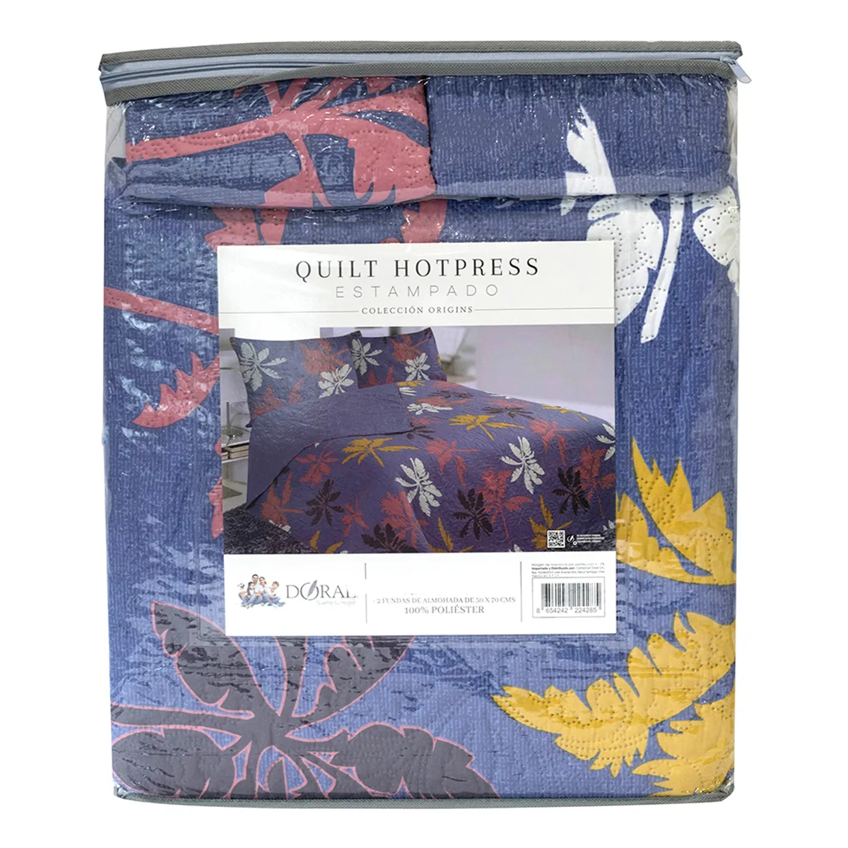 QUILT DORAL HOTPRESS ESTAMPADO ORIGINS KING D10 - 4