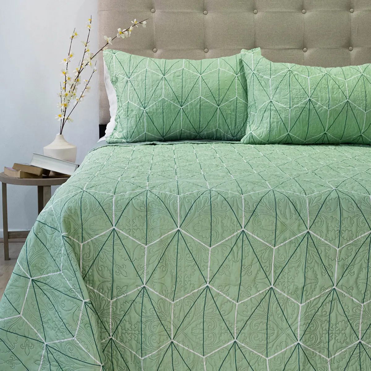 QUILT DORAL HOTPRESS ESTAMPADO ORIGINS KING D12 - 1