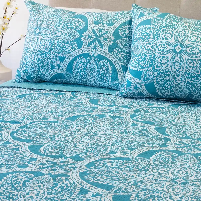 QUILT DORAL HOTPRESS ESTAMPADO ORIGINS 2 PLAZAS D2 - 2