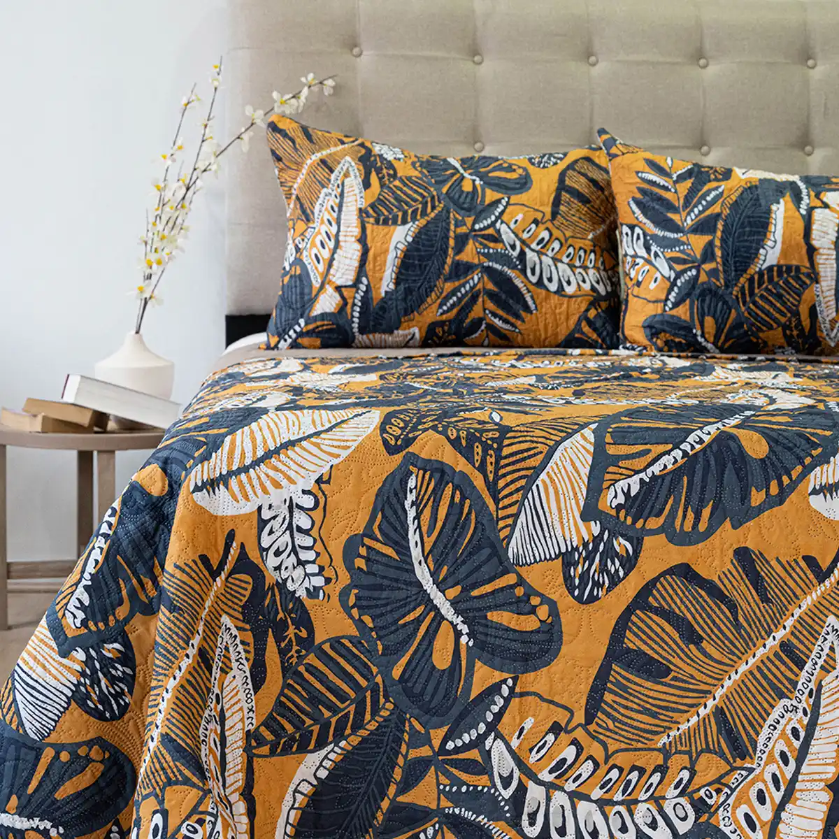 QUILT DORAL HOTPRESS ESTAMPADO ORIGINS KING D3 - 1