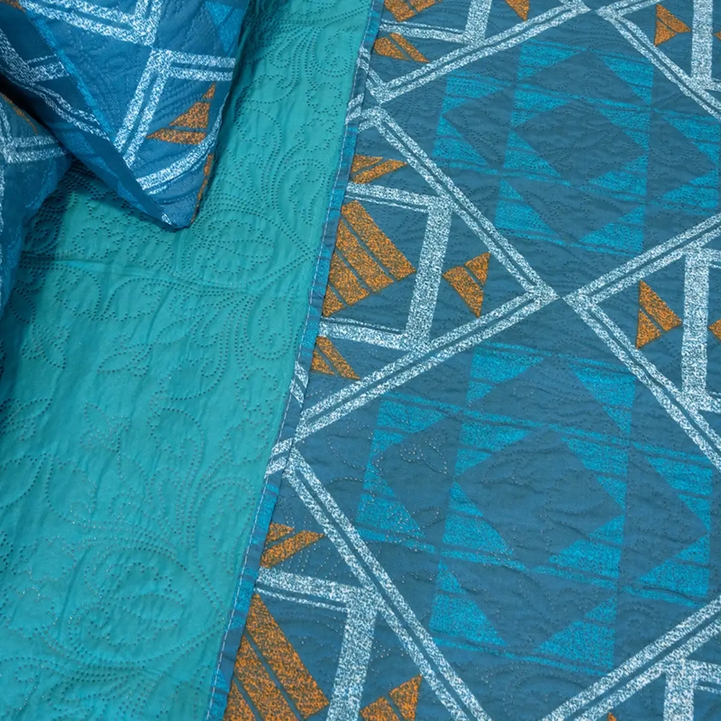 QUILT DORAL HOTPRESS ESTAMPADO ORIGINS 2 PLAZAS D8 - 3