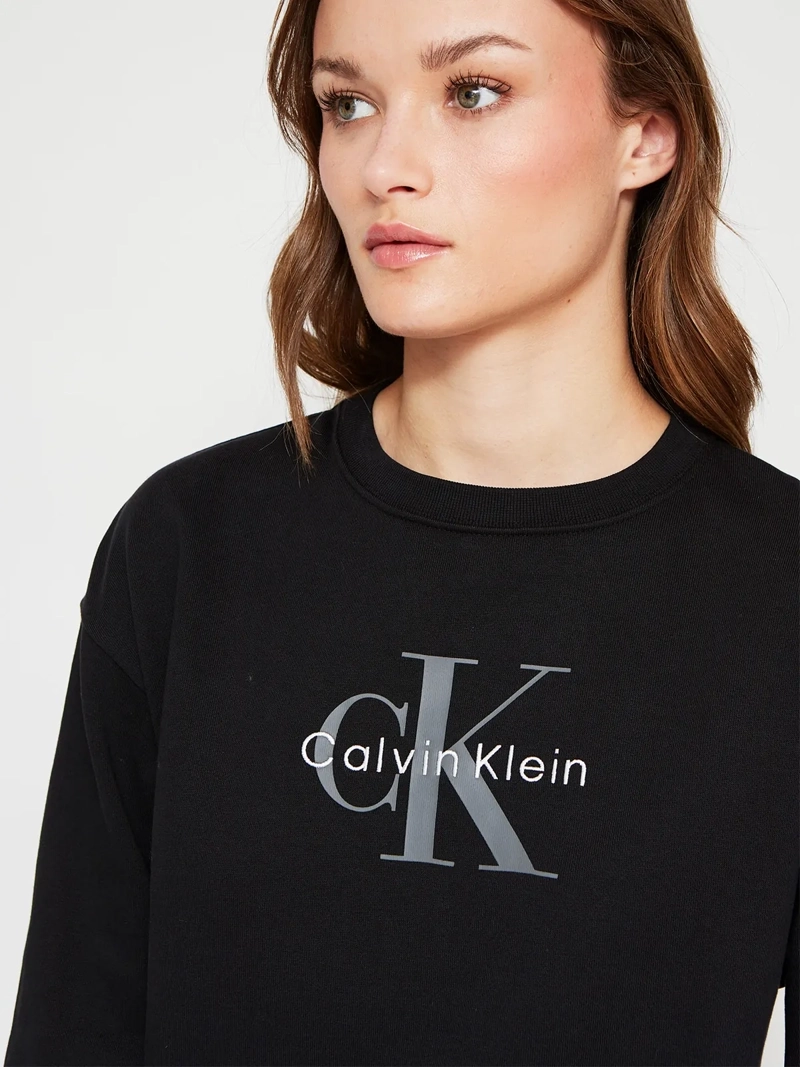 POLERÓN MUJER CALVIN KLEIN ALGODÓN  - 3