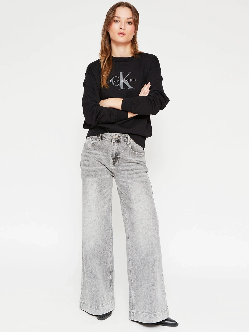 POLERÓN MUJER CALVIN KLEIN ALGODÓN  - 4