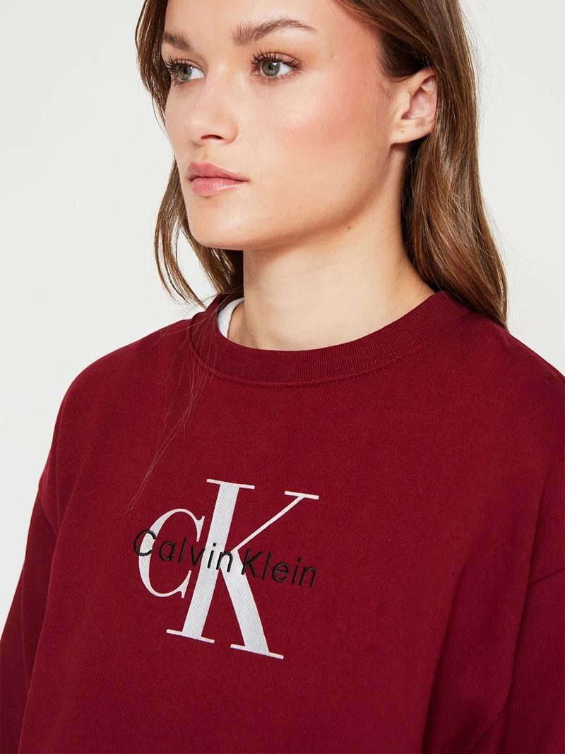 POLERÓN MUJER CALVIN KLEIN ALGODÓN  - 3