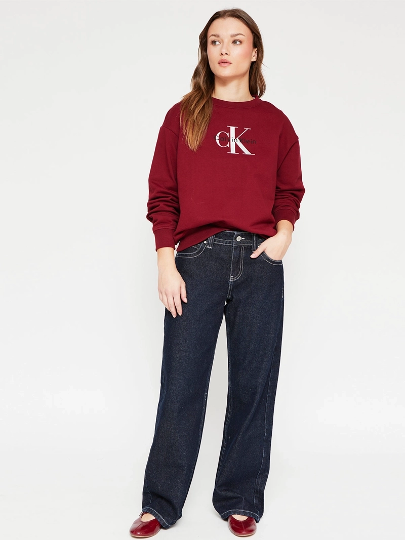 POLERÓN MUJER CALVIN KLEIN ALGODÓN  - 4