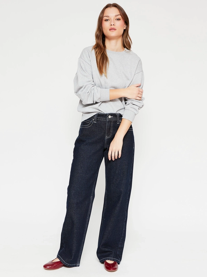 POLERÓN MUJER CALVIN KLEIN ALGODÓN  - 4