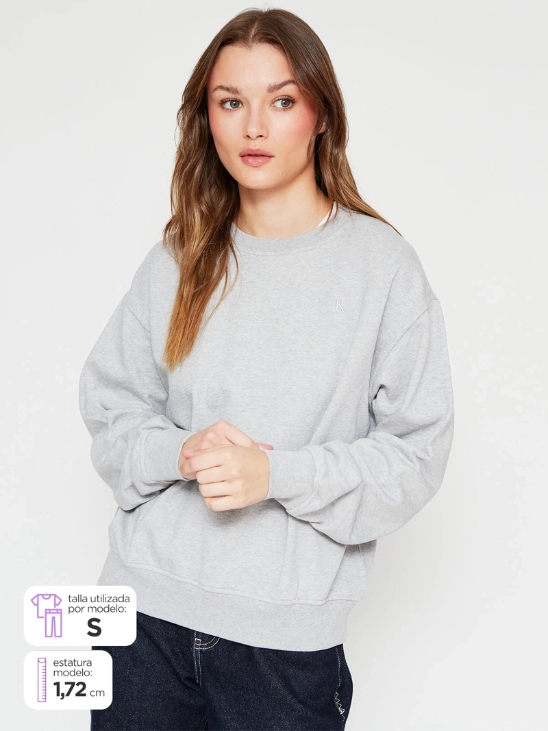 CALVIN KLEIN POLERÓN MUJER CALVIN KLEIN ALGODÓN