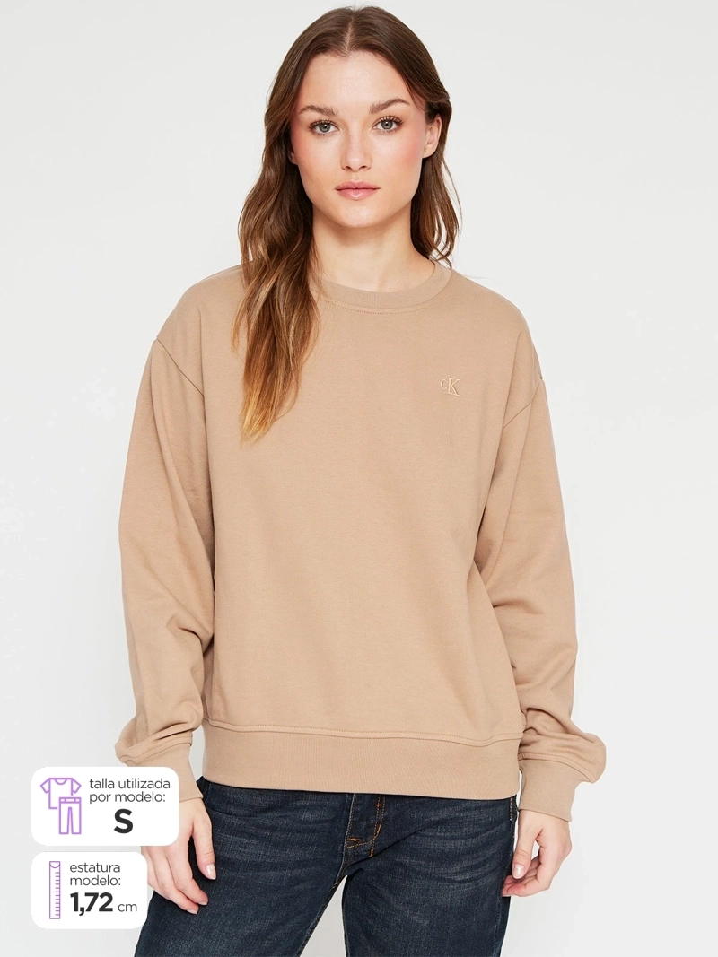 CALVIN KLEIN POLERÓN MUJER CALVIN KLEIN ALGODÓN