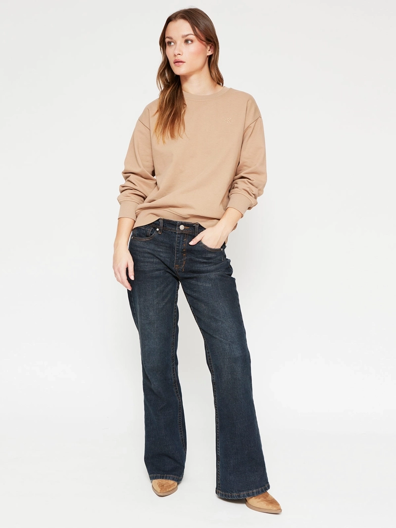 POLERÓN MUJER CALVIN KLEIN ALGODÓN  - 4