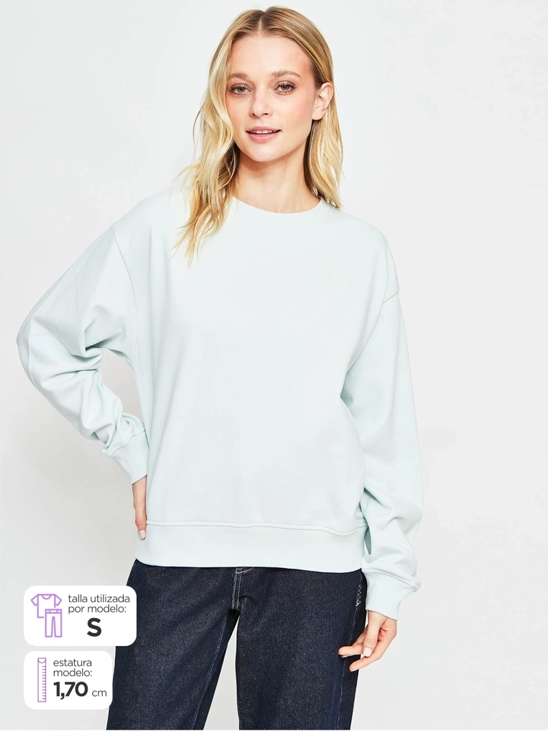 CALVIN KLEIN POLERÓN MUJER CALVIN KLEIN ALGODÓN