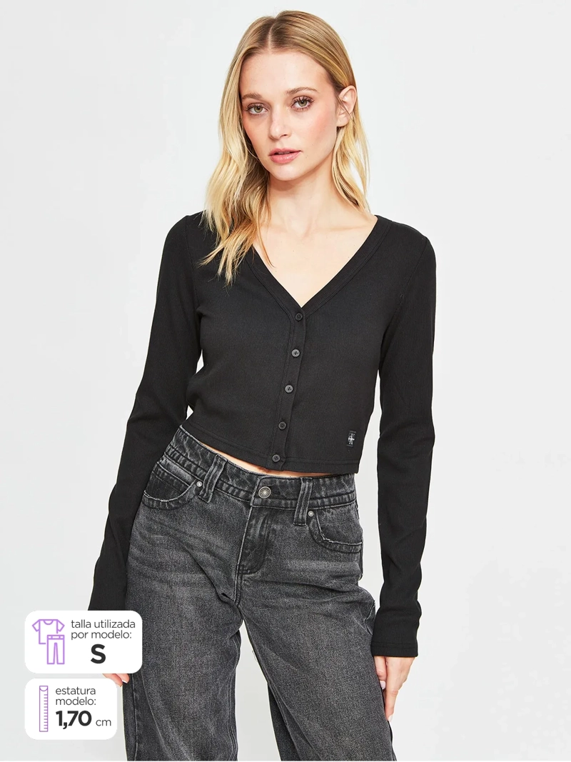 CALVIN KLEIN BLUSA MUJER CALVIN KLEIN ALGODÓN