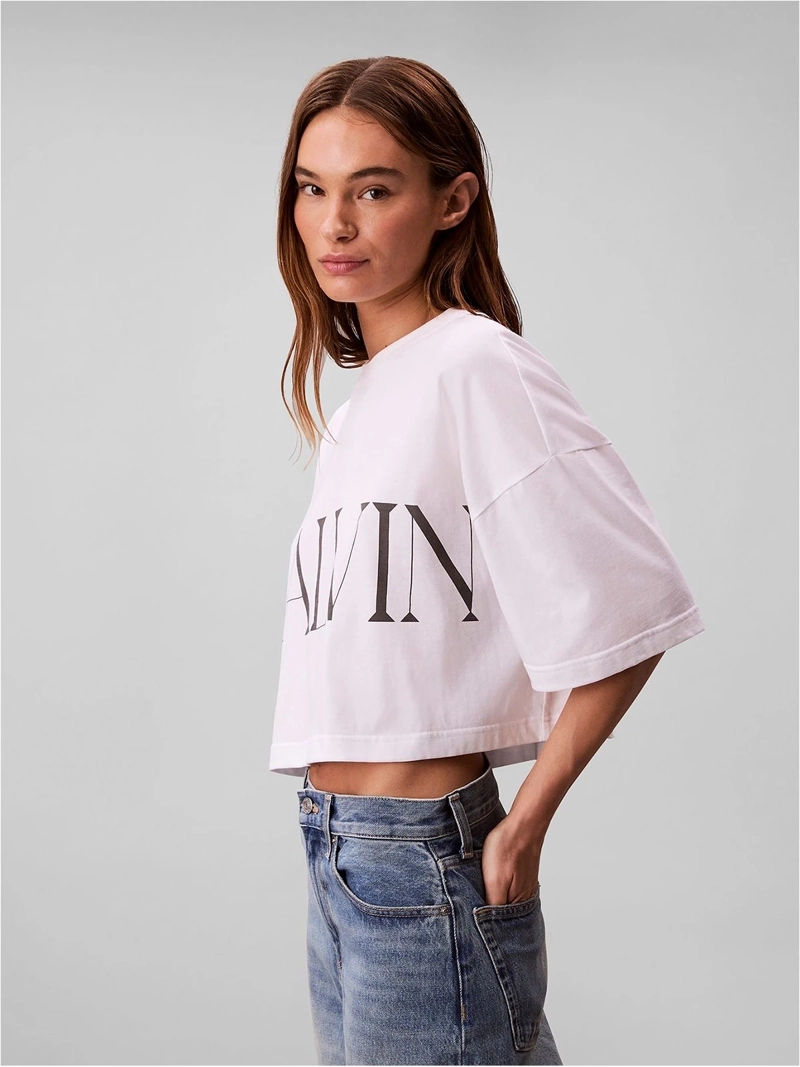POLERA MUJER CALVIN KLEIN ALGODÓN  - 1