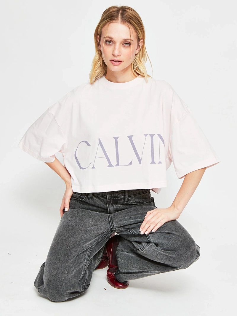 POLERA MUJER CALVIN KLEIN ALGODÓN  - 4