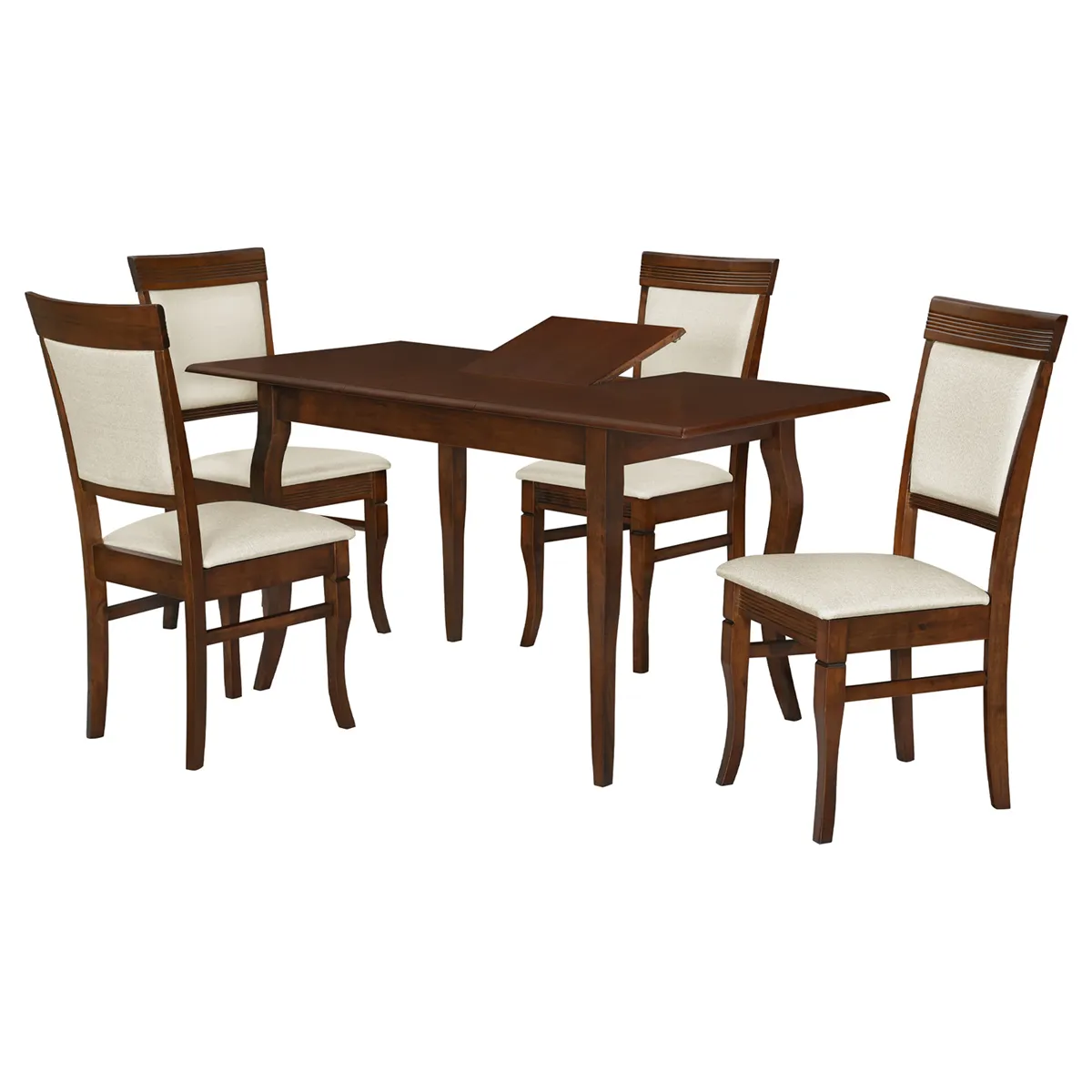 JUEGO DE COMEDOR ZOY HOME SANTORINI 4 SILLAS - 1