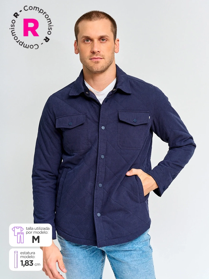 CHAQUETA HOMBRE PEPE JEANS ALGODÓN QUILTED - 1