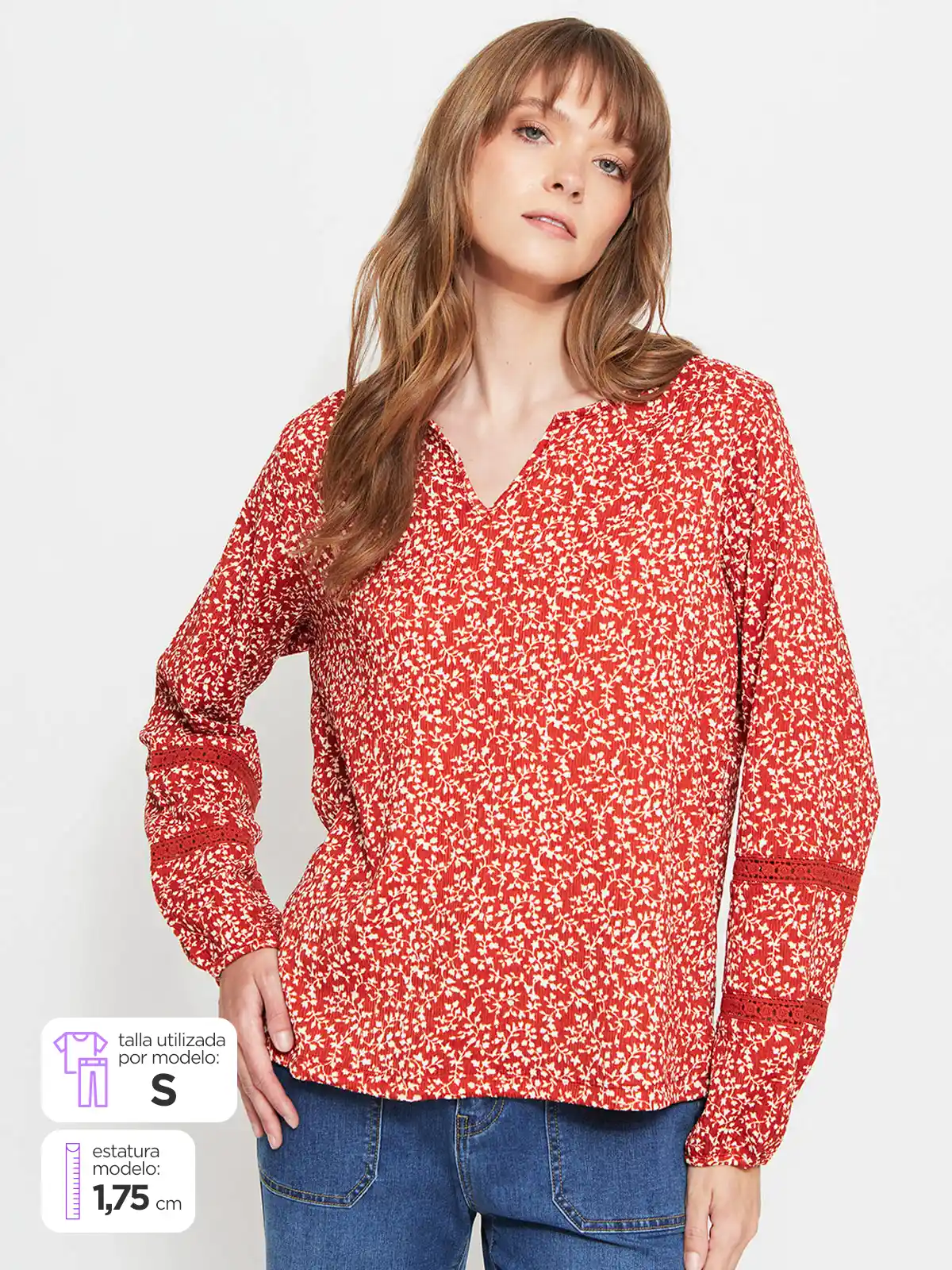 POLERA MUJER AZIZ MANGA LARGA - 1