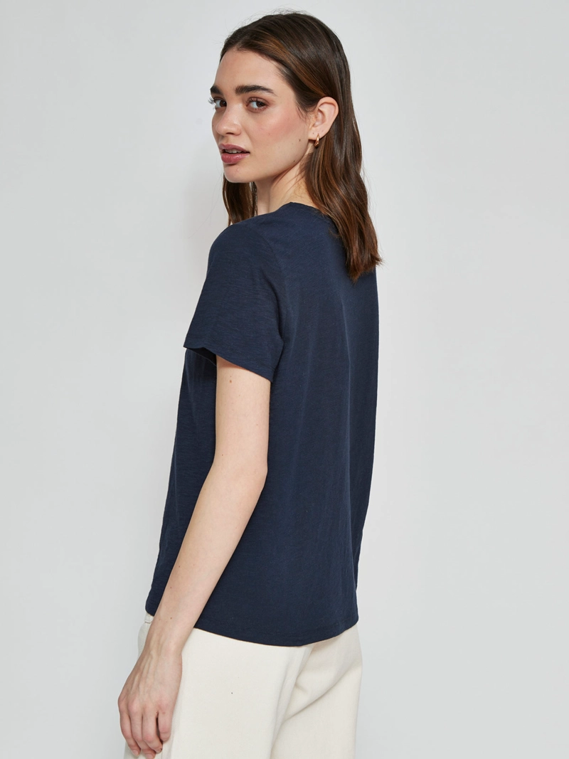 POLERA MUJER PEPE JEANS ALGODÓN LENTEJUELAS - 2