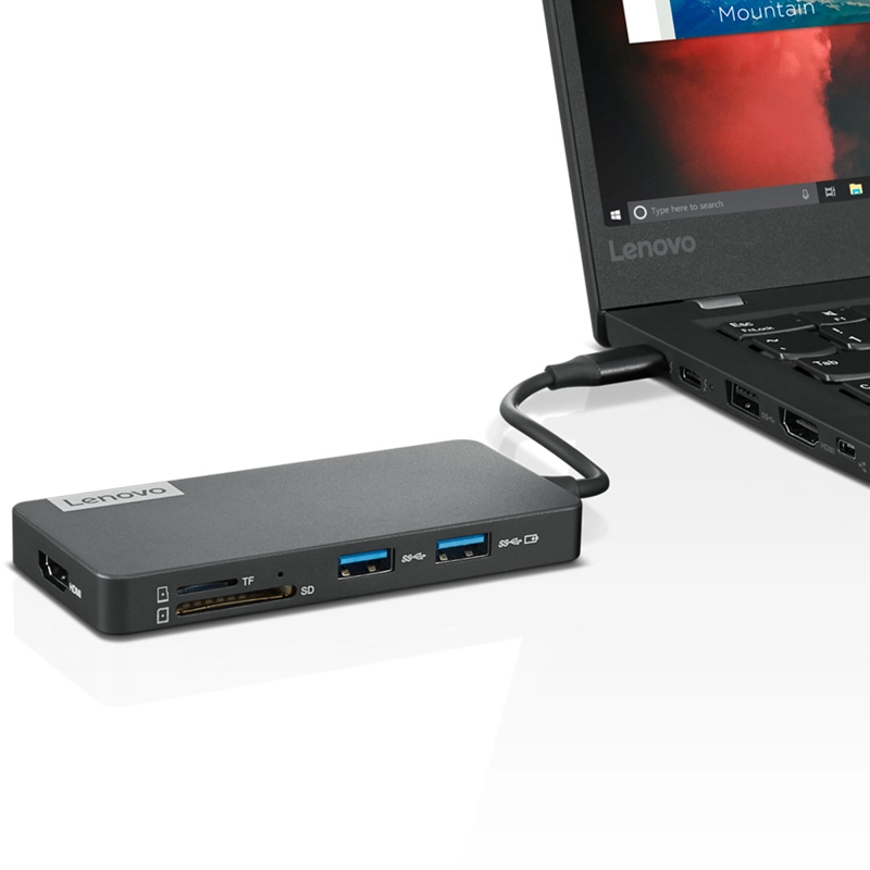 ADAPTADOR LENOVO HUB USB C 7 EN 1 - 4