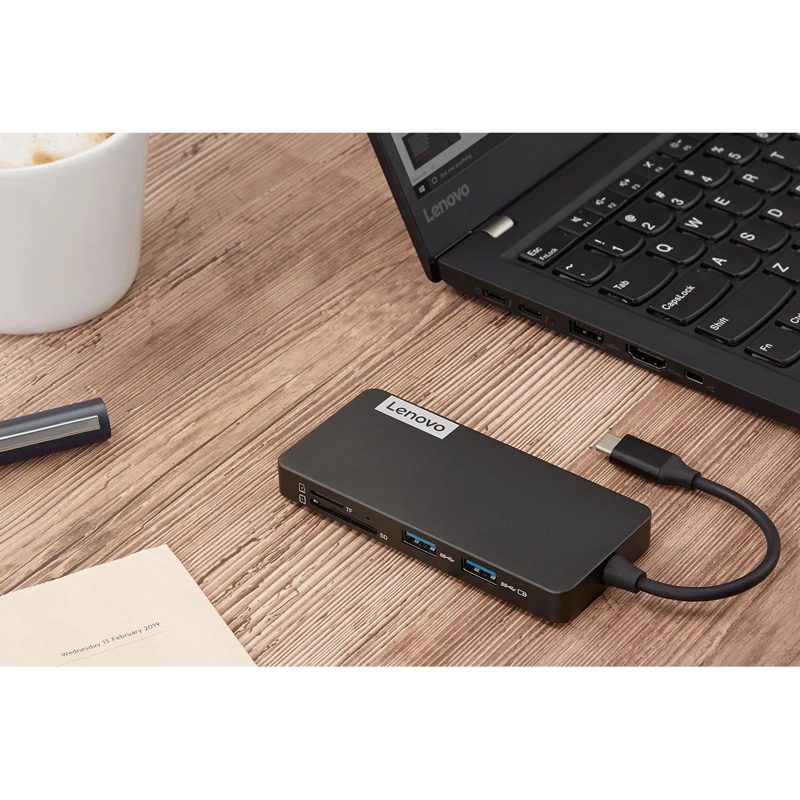 ADAPTADOR LENOVO HUB USB C 7 EN 1 - 5