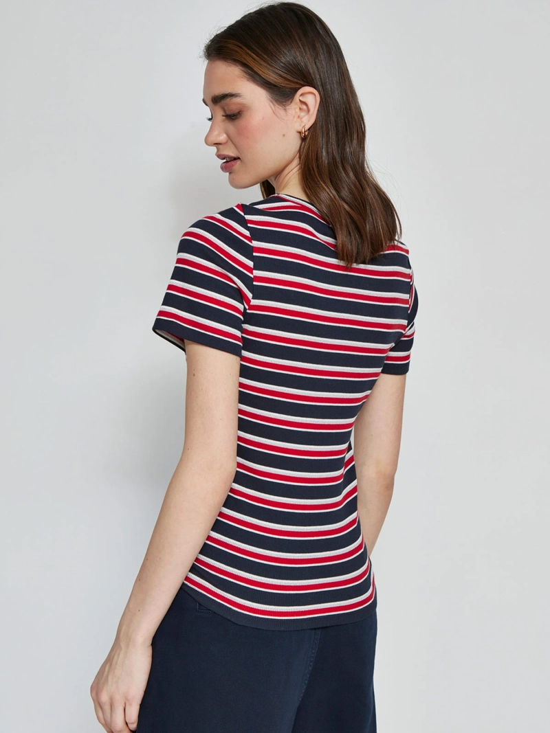 POLERA MUJER PEPE JEANS ALGODÓN RIB - 2