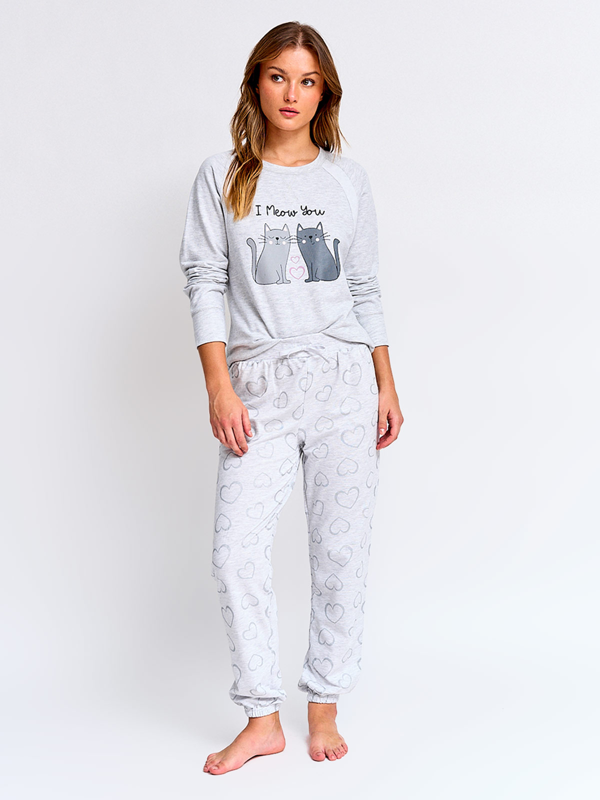 TOP PIJAMA MUJER INDEX MANGA LARGA - 4