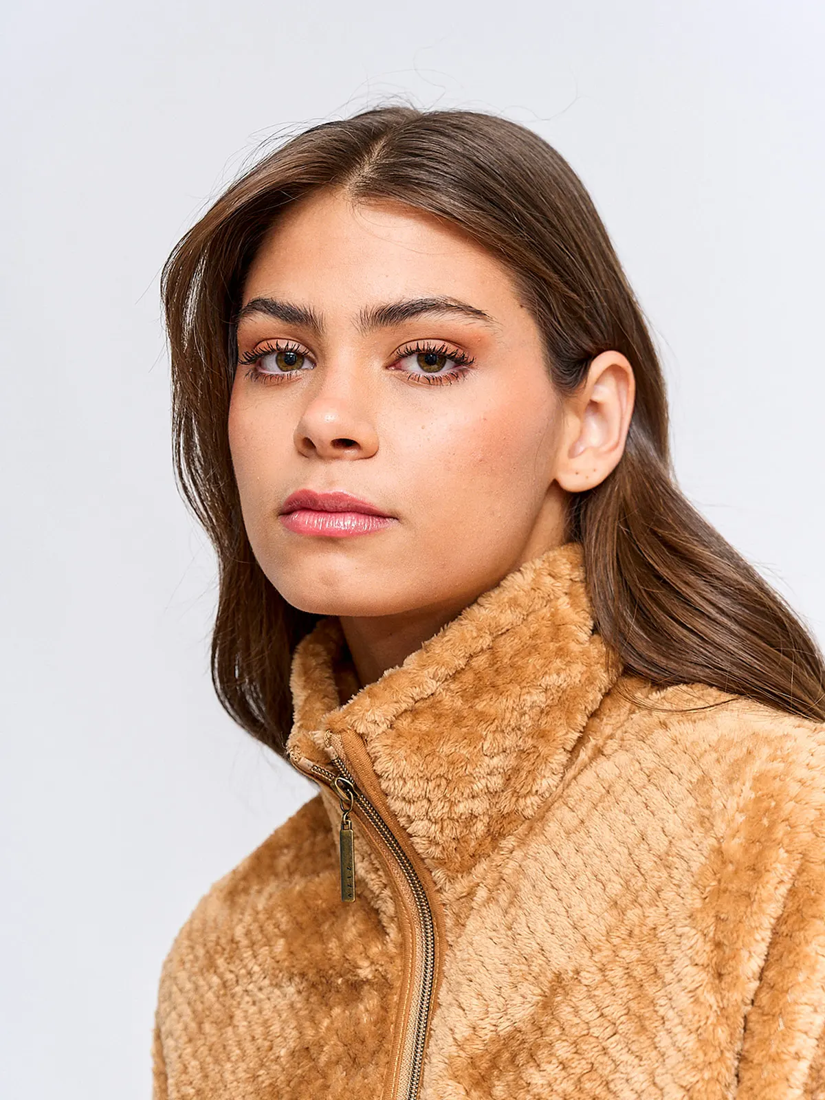 POLERÓN MUJER AZIZ MANGA LARGA SHERPA - 3