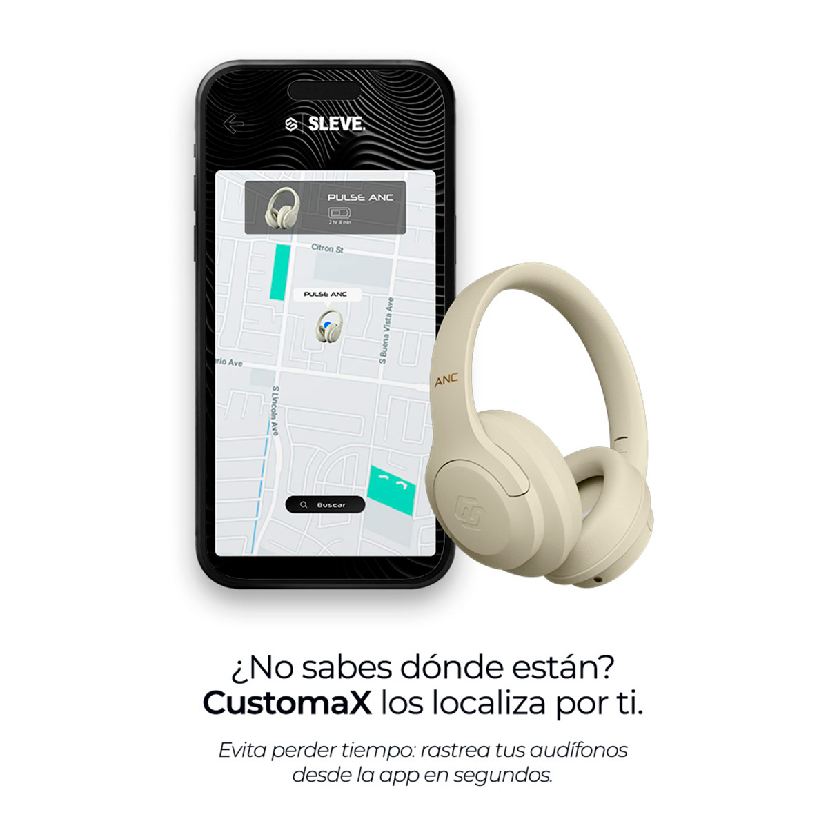 AUDÍFONOS SLEVE ON EAR PULSE.ANC BLUETOOTH - 7
