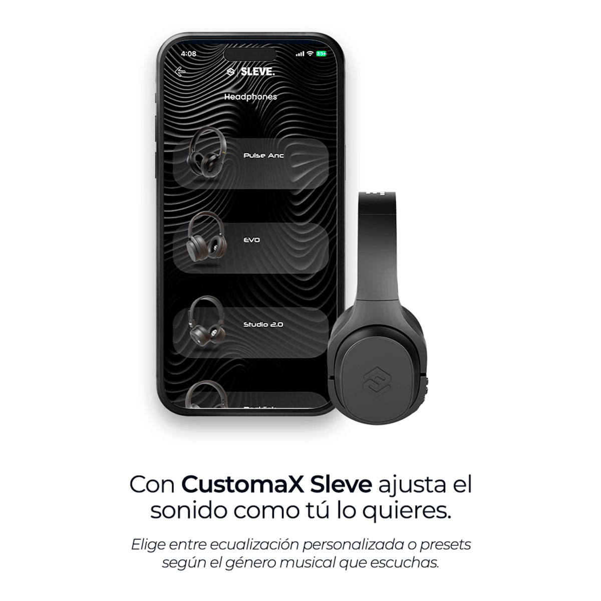 AUDÍFONOS SLEVE ON EAR ROCKLINK BLUETOOTH - 5