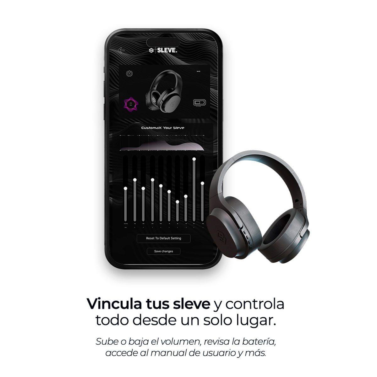 AUDÍFONOS SLEVE ON EAR ROCKLINK BLUETOOTH - 6