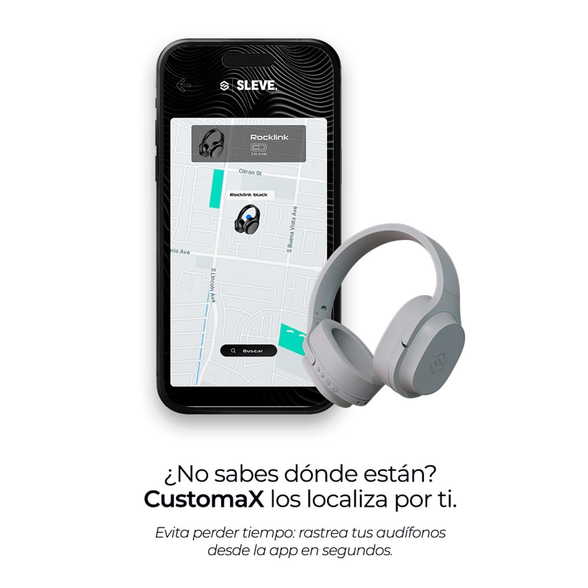 AUDÍFONOS SLEVE ON EAR ROCKLINK BLUETOOTH - 7