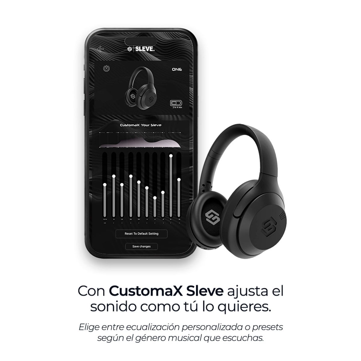 AUDÍFONOS SLEVE ON EAR ONE BLUETOOTH - 6