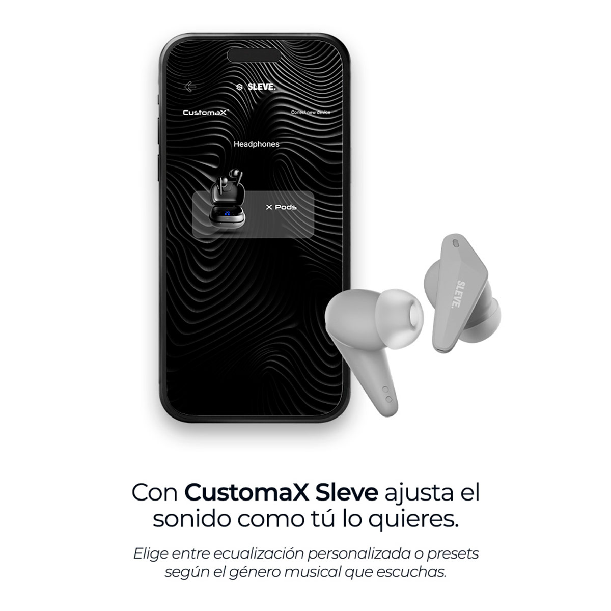 AUDÍFONOS SLEVE INERA X PODS BLUETOOTH - 5