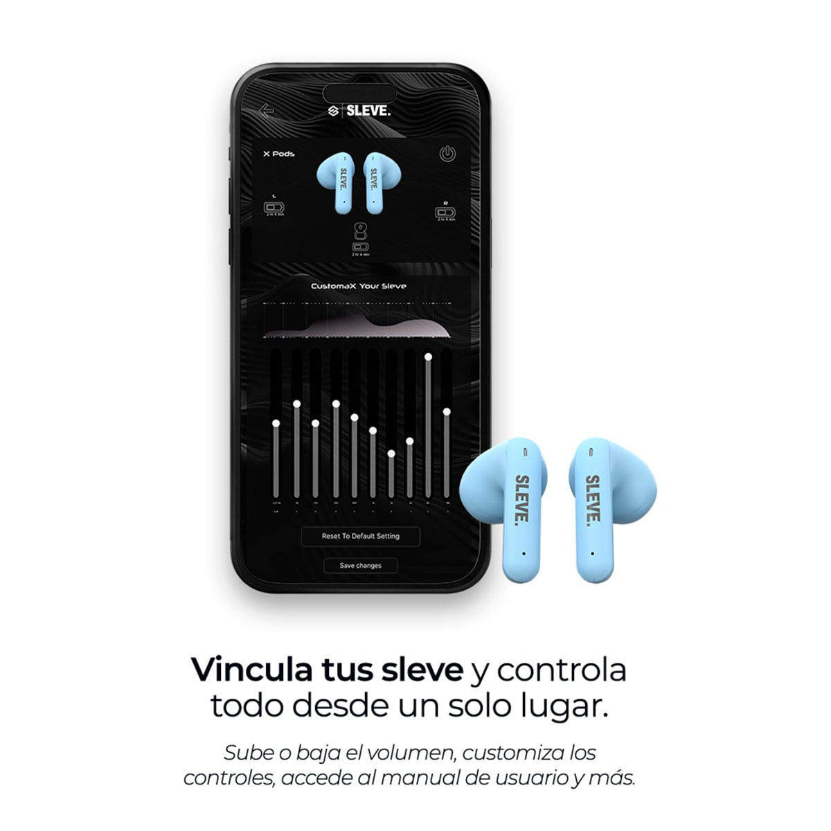 AUDÍFONOS SLEVE IN EAR PUREX BLUETOOTH - 5