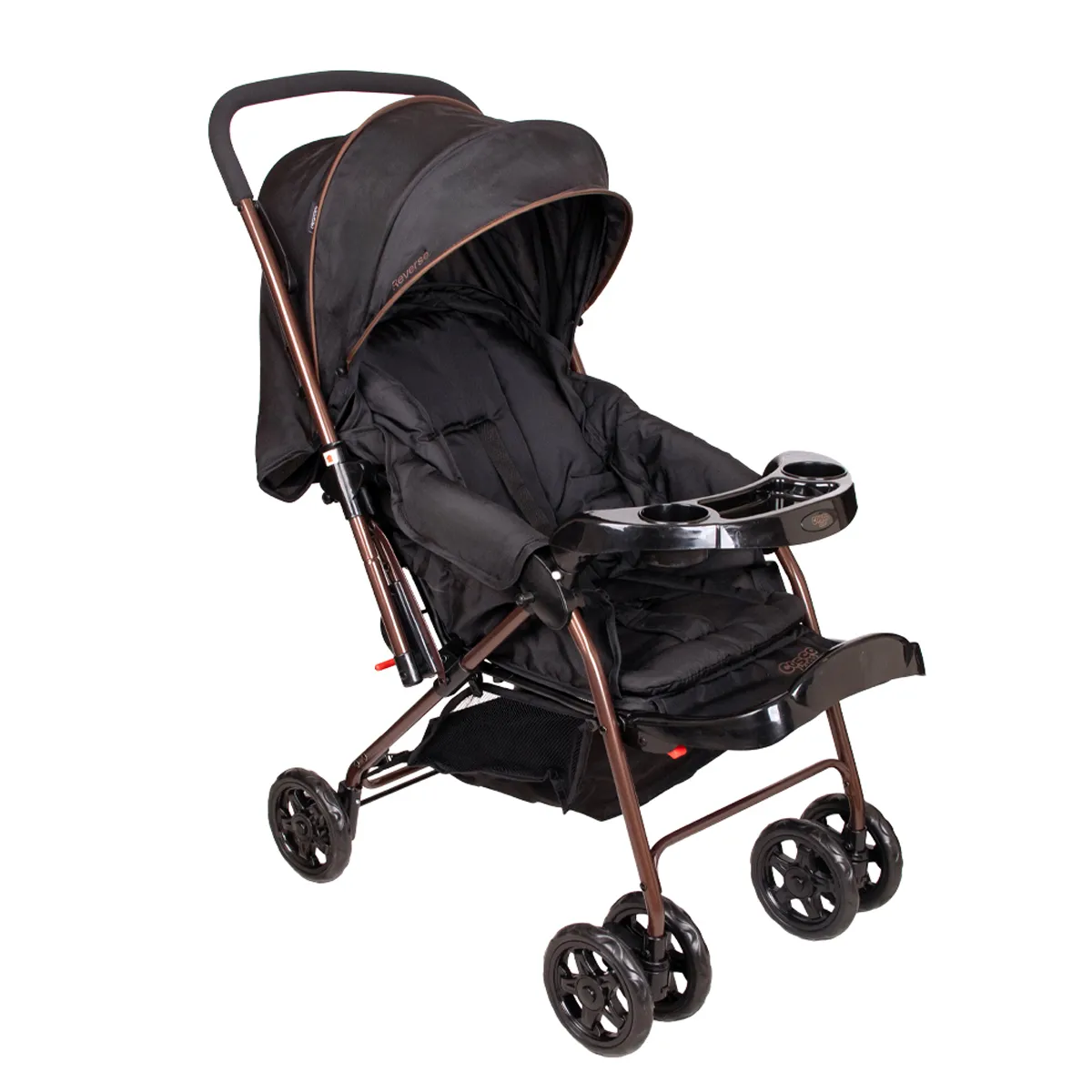 COCHE PASEO REVERSE BLACK-BROZE - 2
