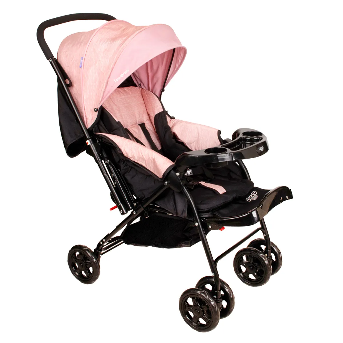 COCHE PASEO REVERSE PINK - 2