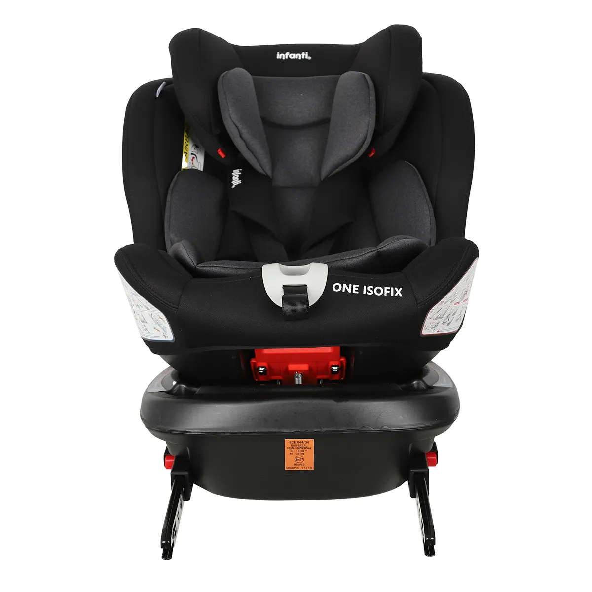 SILLA DE AUTO CONVERTIBLE ONE ISOFIX DARK GREY - 4