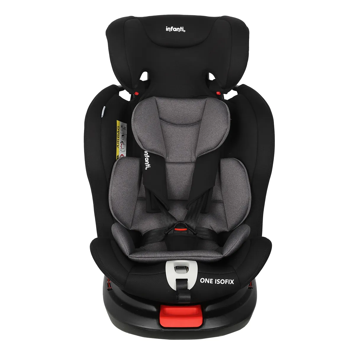 SILLA DE AUTO CONVERTIBLE ONE ISOFIX LIGHT GREY - 3