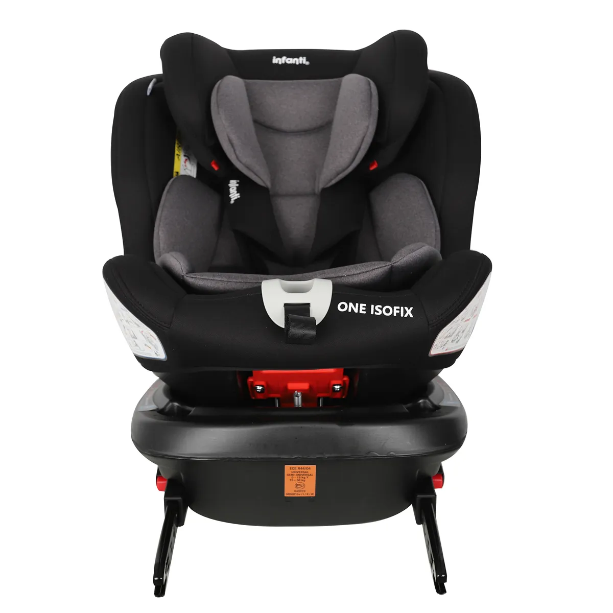 SILLA DE AUTO CONVERTIBLE ONE ISOFIX LIGHT GREY - 4