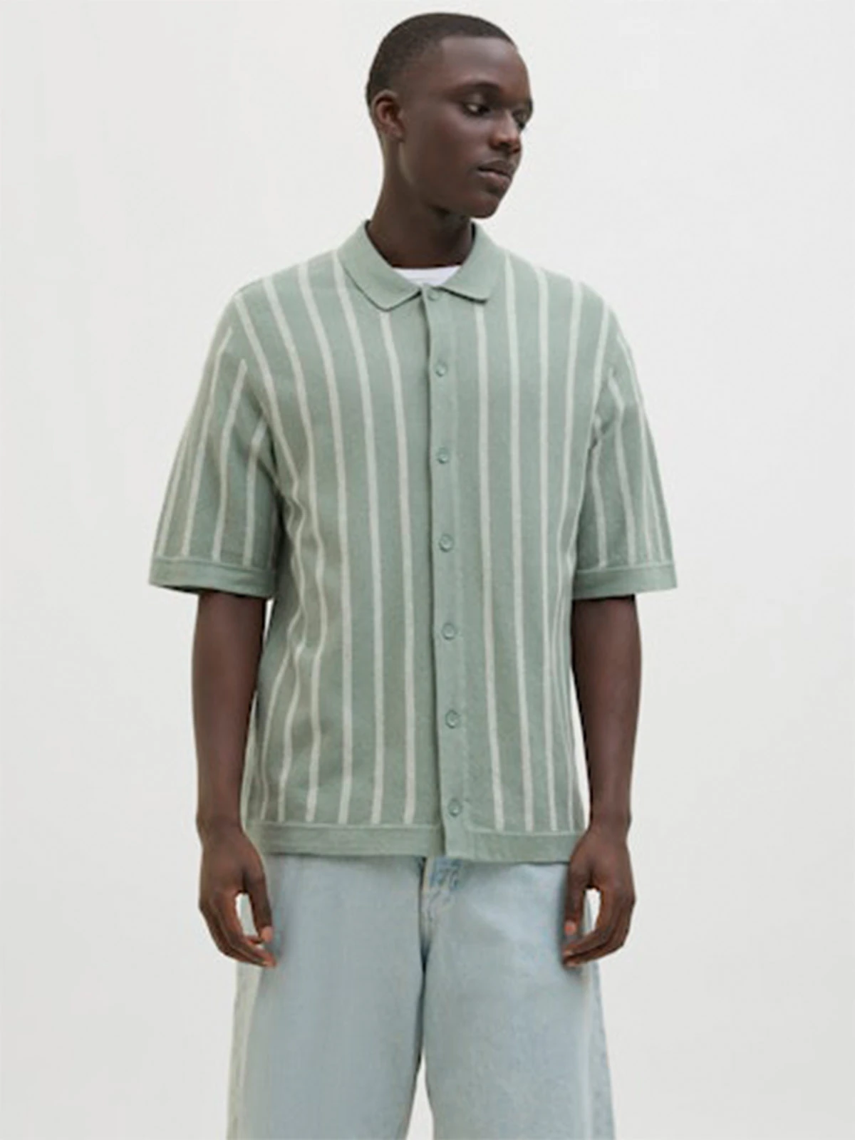 CAMISA HOMBRE JACK & JONES ALGODÓN MANGA CORTA