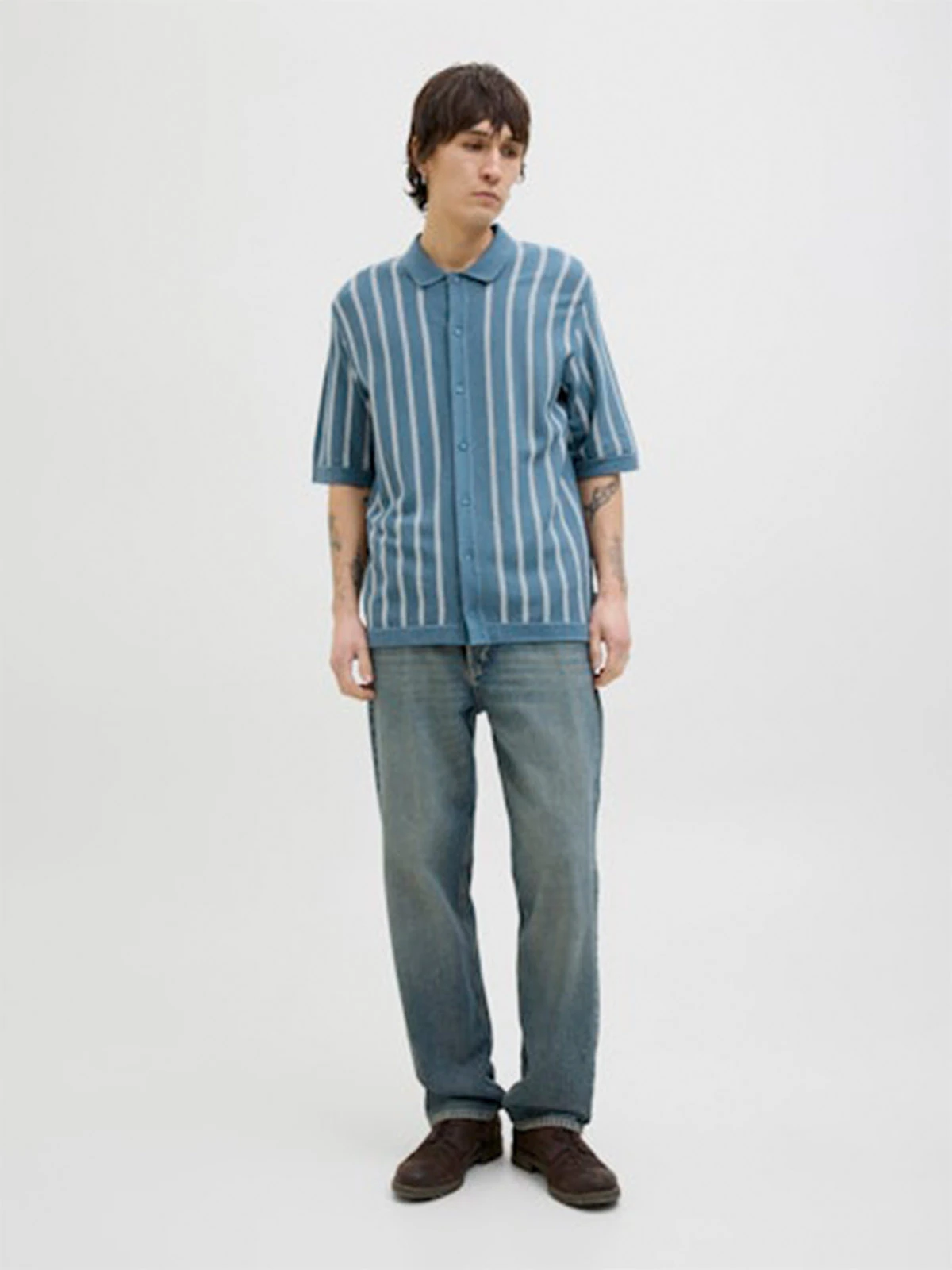 CAMISA HOMBRE JACK & JONES ALGODÓN MANGA CORTA - 5