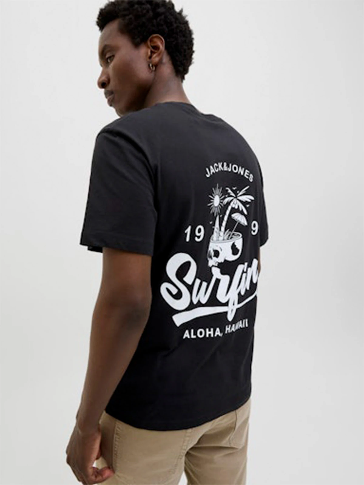 POLERA HOMBRE JACK & JONES ALGODÓN MANGA CORTA - 2