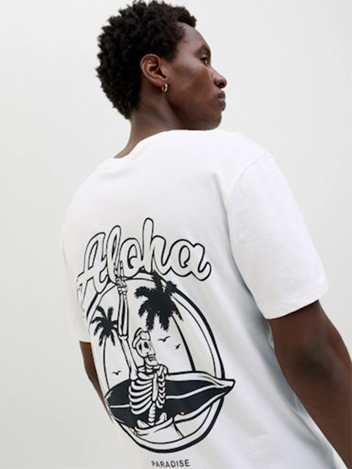 POLERA HOMBRE JACK & JONES ALGODÓN MANGA CORTA - 2